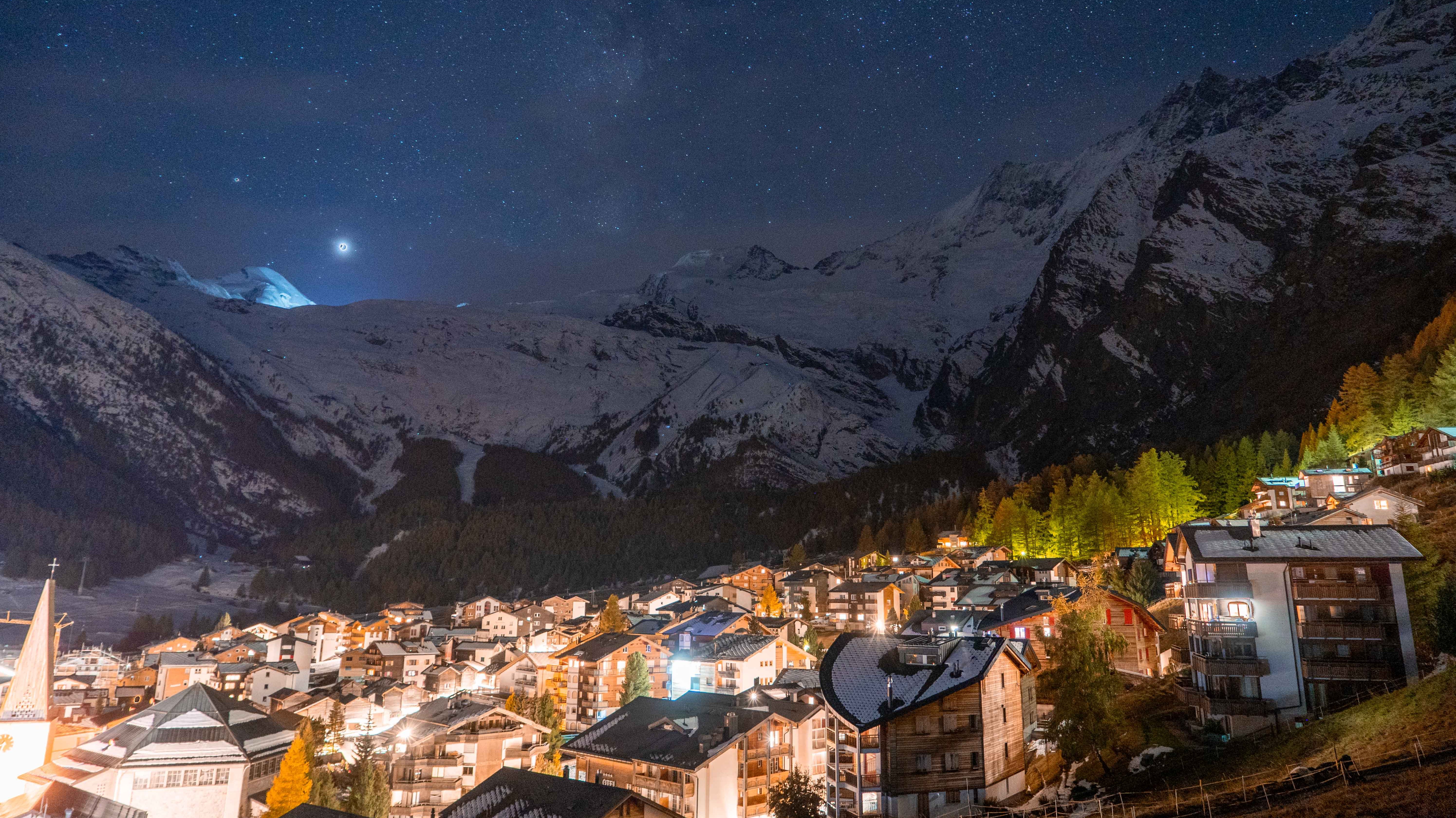 Le temps de Noël dans la vallée de Saas