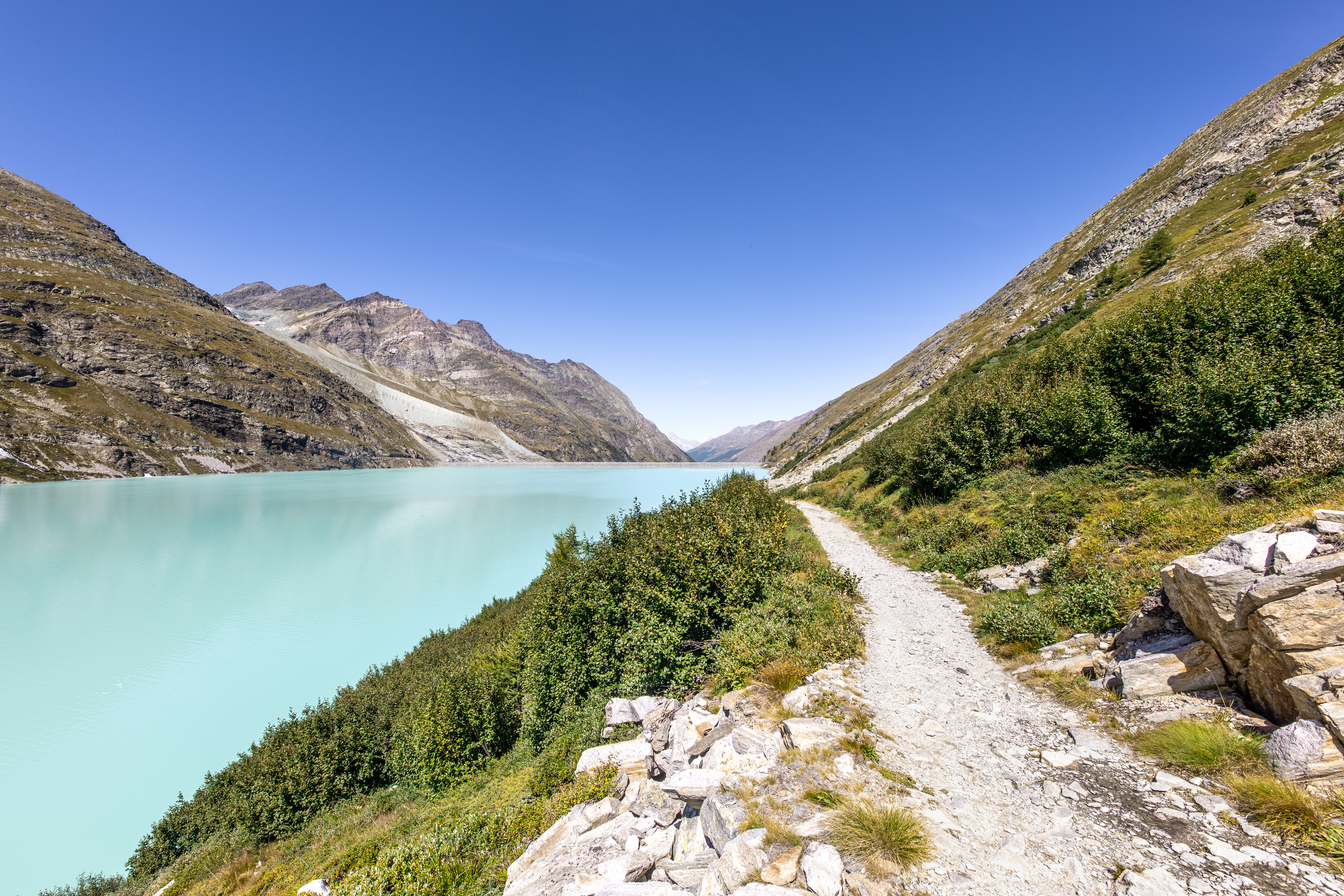 Camper parking space in Mattmark